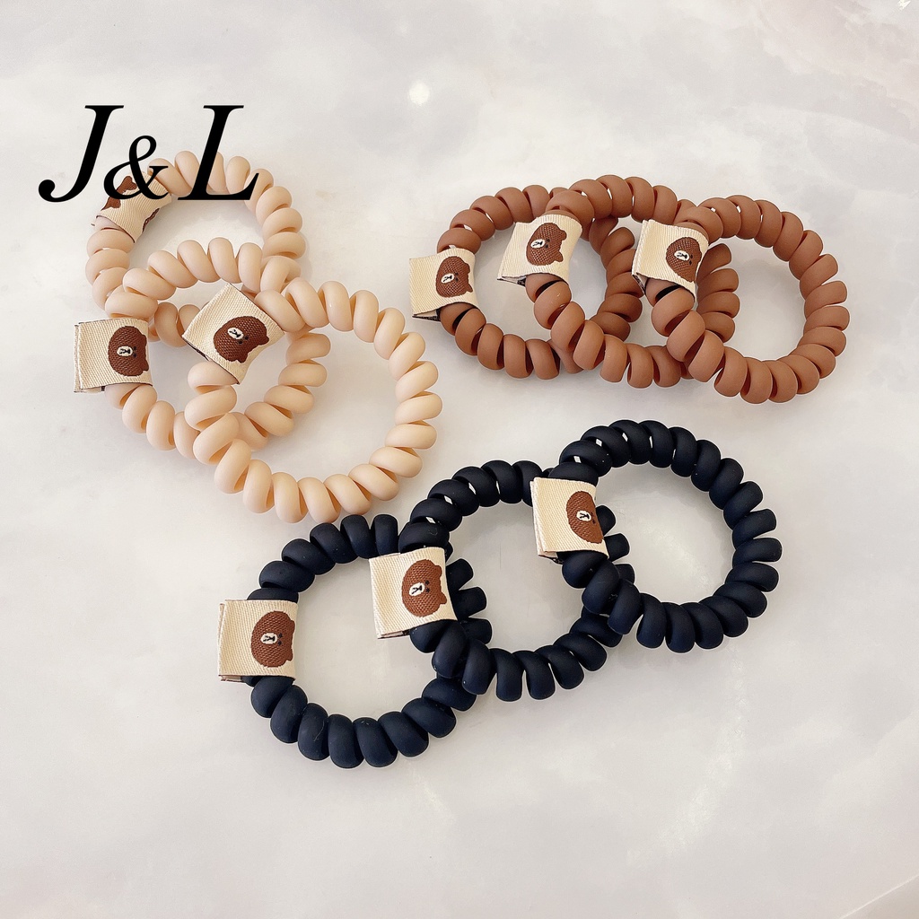 #New Arrival# Simple Hair Accessories Cute Rubber Animal Bear Hair Rope for Women