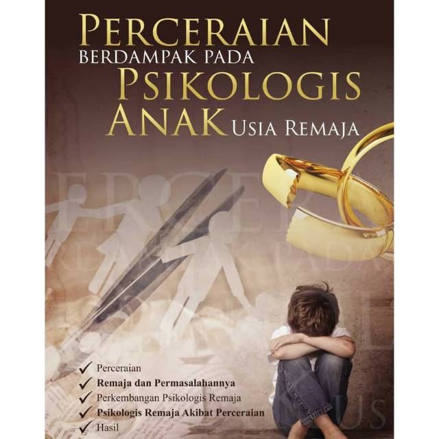 

NEW - BUKU Perceraian Berdampak Pada Psikologis Anak Usia Remaja - ASLI -