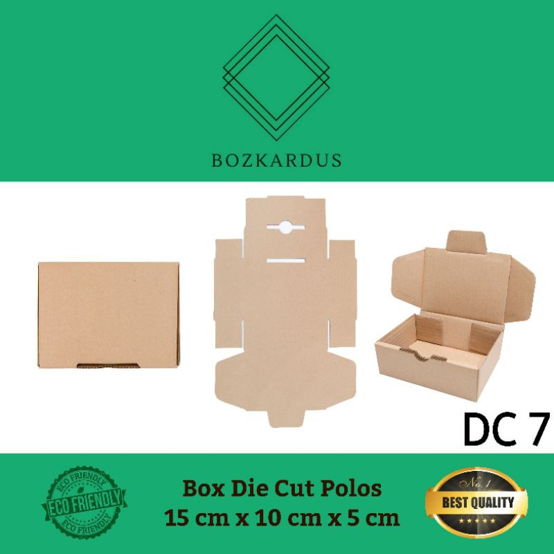 

Kardus Die Cut Pizza Polos 15x10x5 cm