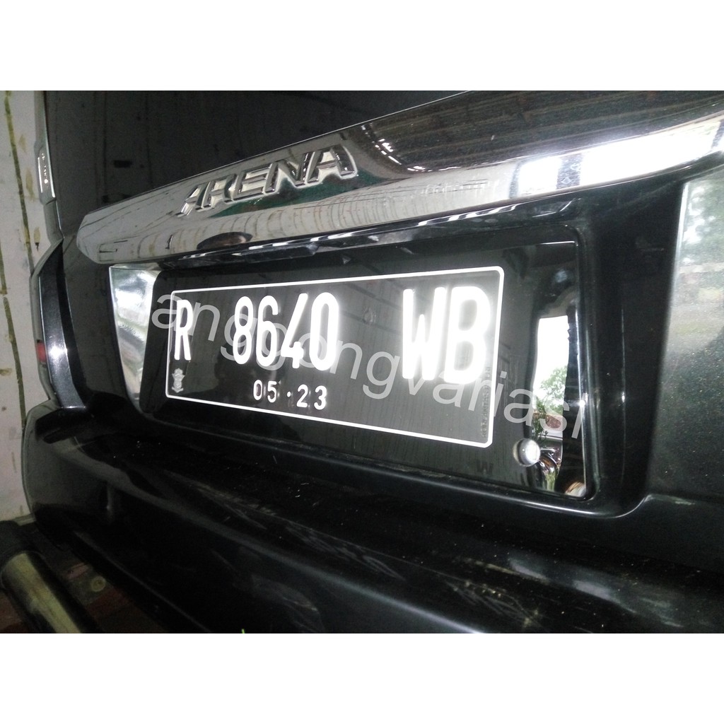 Cover Plat Nomor Acrylic Cembung Custom Suzuki Apv Arena