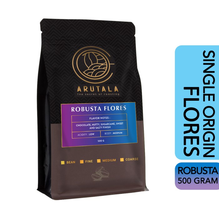 

ARUTALA Kopi Flores Robusta Coffee 500 gram