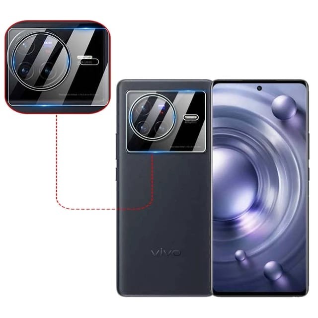 Frame Kamera Vivo X100 X200 PRO 5G Lens Tempered Glass