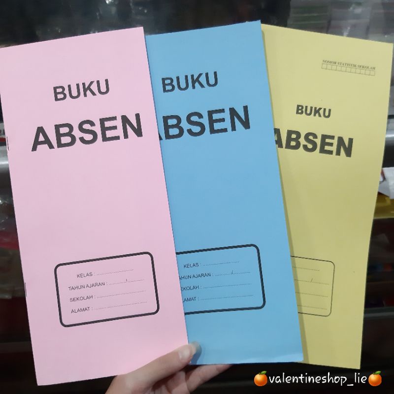 

BUKU ABSEN & BUKU NILAI
