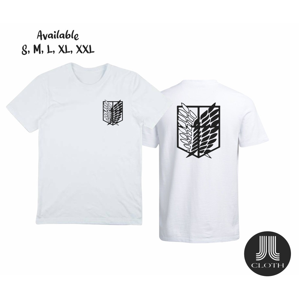 KAOS ANIME SNK SHINGEKI NO KYOJIN ATTACK ON TITAN AOT SCOUTING LEGION PASUKAN PENGINTAI