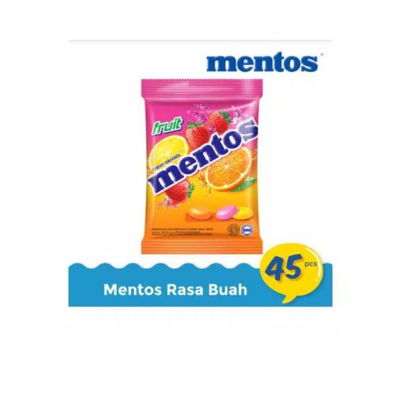 

MENTOS BUAH DAN MINT ISI 50pcs