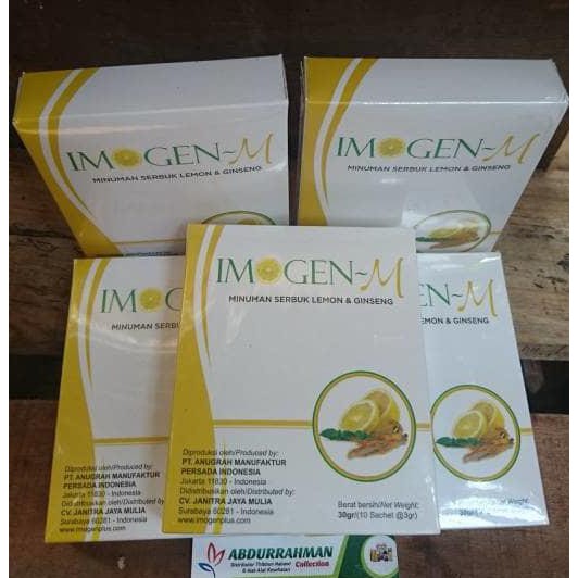 

PROMO ENAK IMOGEN-M ( MINUMAN SERBUK LEMON & GINSENG) Terlaris