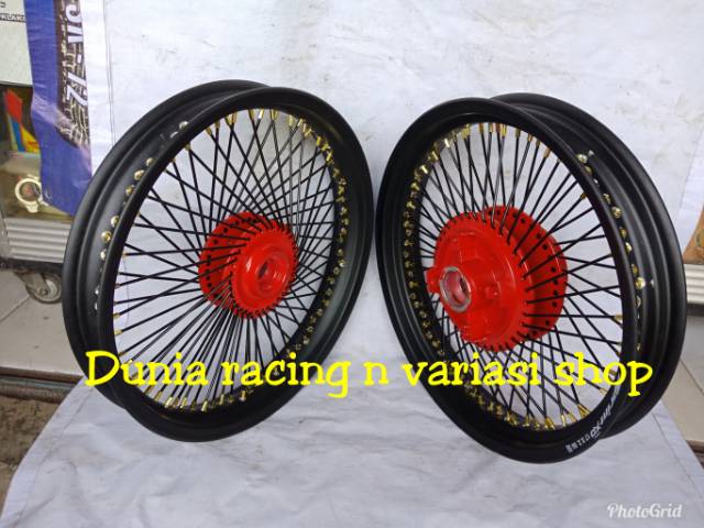Velg jari jari seribu Mx 135 Vixion new Jupiter Vega zr Vixion old F1ZR Mx king paketan sama Ban