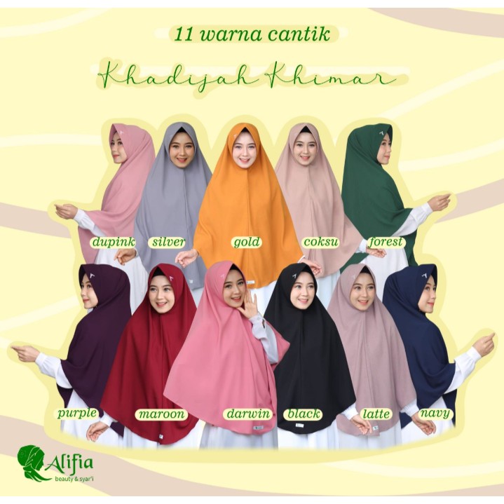 HIJAB KHADIJAH KHIMAR
