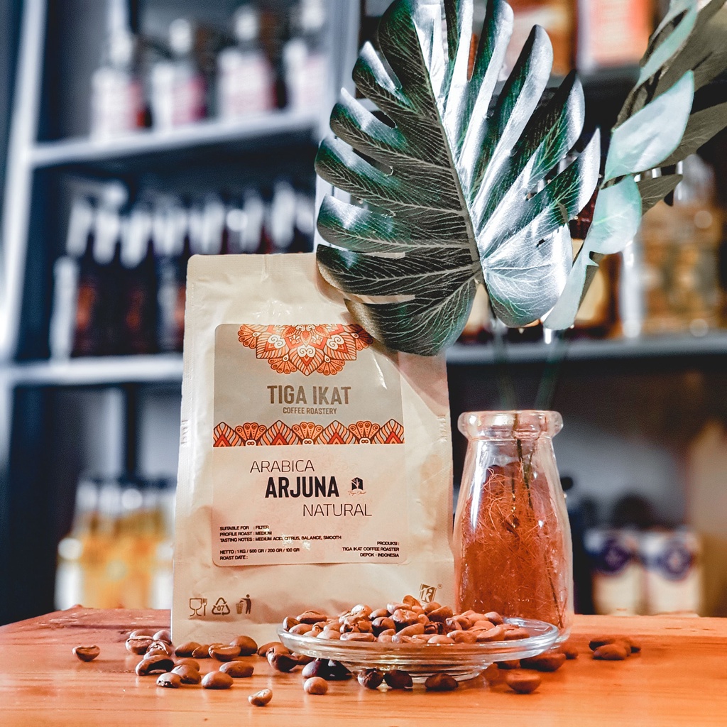 

KOPI ARABIKA ARJUNA NATURAL - SINGLE ORIGIN BIJI KOPI / BUBUK - 1 KG
