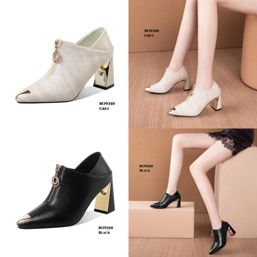 RESTOCK PRF Sepatu Boots Heels Korea BO9350