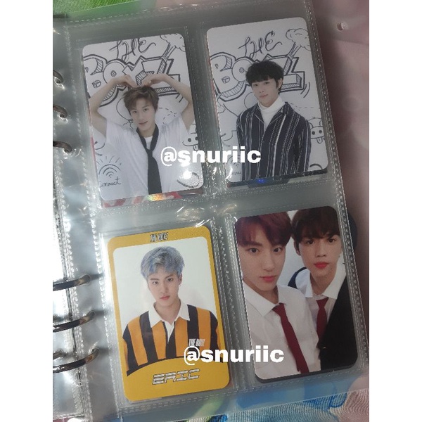 PHOTOCARD LIVE VER UNIT SUNWOO ERIC THE SPHERE GIDDY UP SPECIAL