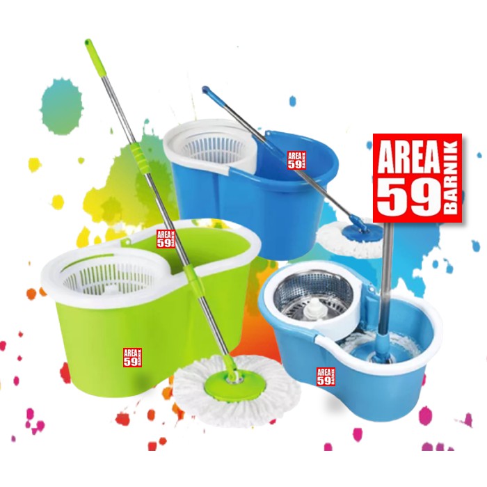 Magic Mop Alat Pel Lantai Putar Otomatis Kapasitas 6 Liter