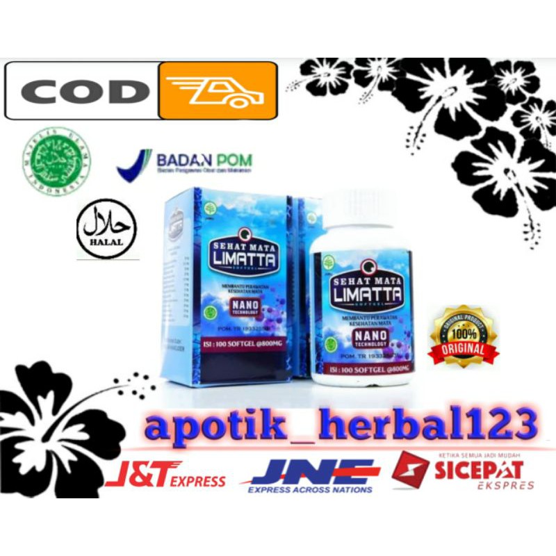 LIMATTA Walatra SEHAT MATA-Obat Mata -Berlemak Obat Herbal Spesialis Atasi mata