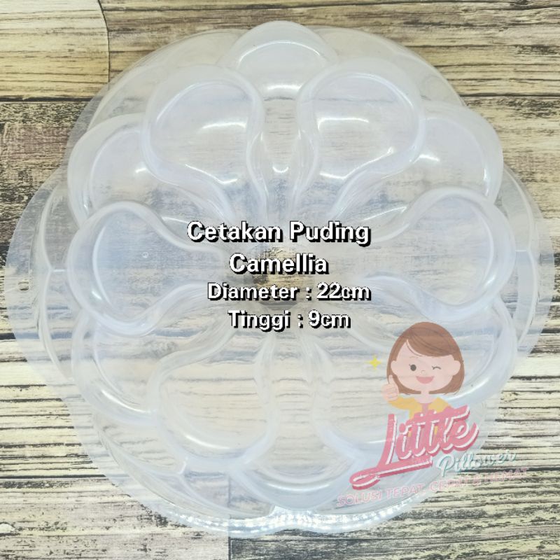 (Camellia) Cetakan Puding Camellia - Cetakan Bolu Kukus - Cetakan Agar