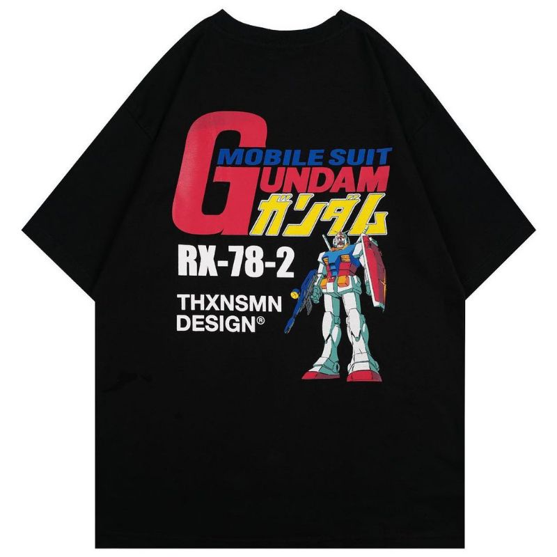 Thanksinsomnia x Gundam Tees ((Alvida)) RX Black