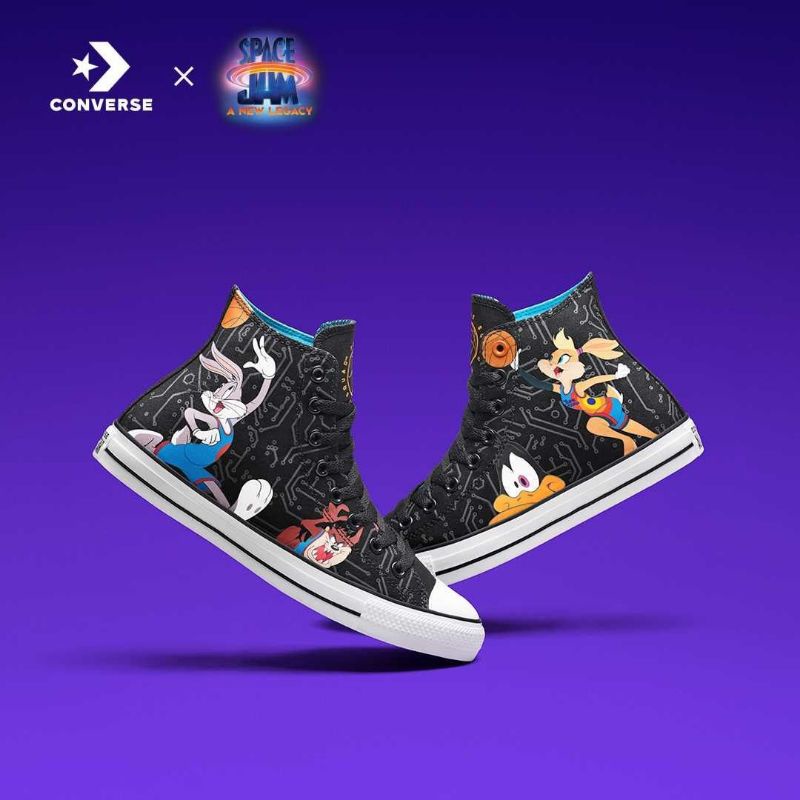CONVERSE x SPACE JAM : A NEW LEGACY CT ALL STAR HI BLACK/WHITE