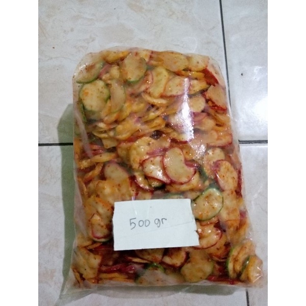 

Kerupuk kering pedas 1/2kg