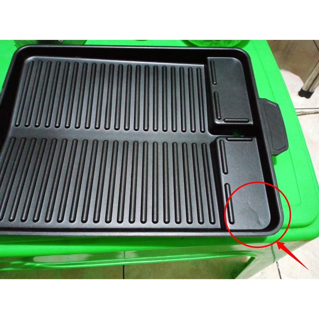 PROMO  PANGGANGAN BBQ GRILL PLATE SEGI EMPAT UGO