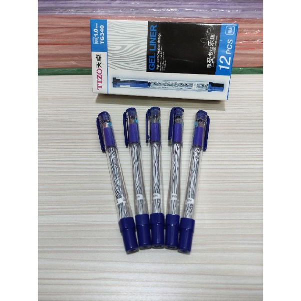 

Bolpoint tizo 340 biru 1,0mm