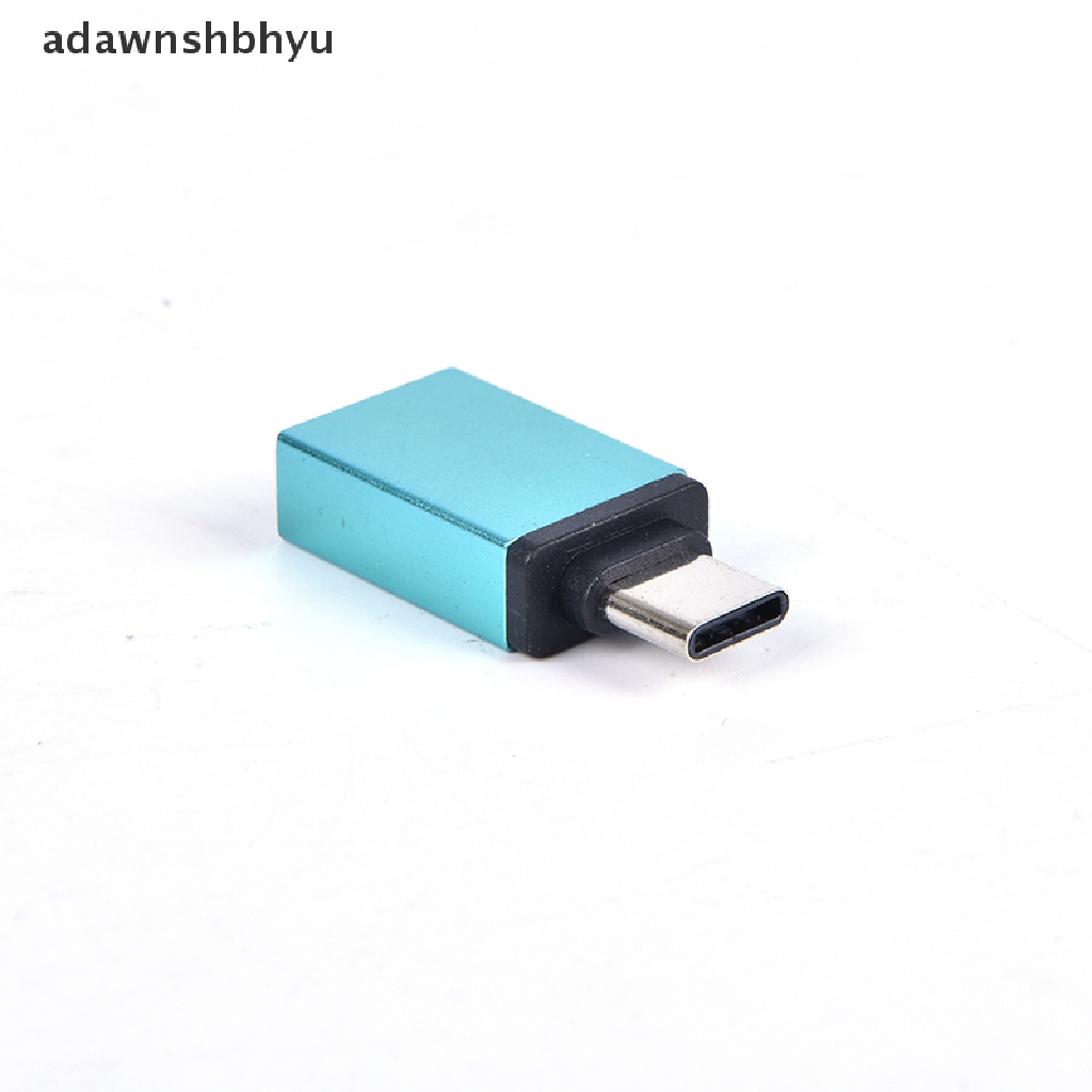 Adawnshbhyu Adaptor Type-C USB Female To OTG USB Type C Male Konvertor Kabel Konektor