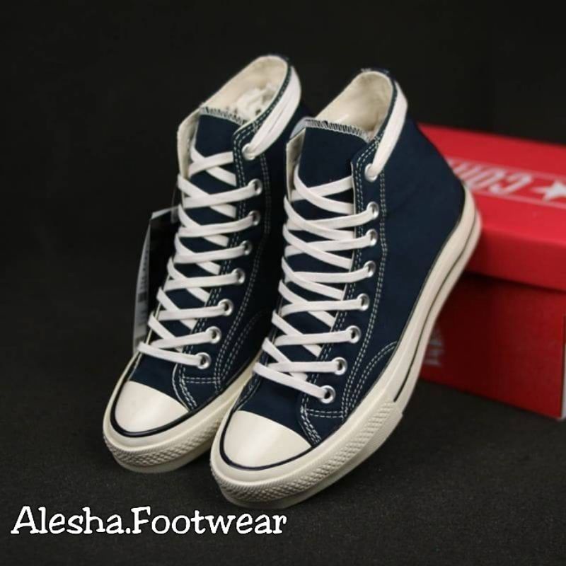 Sepatu Converse 70s HI Navy Hight Premium Hight Quality