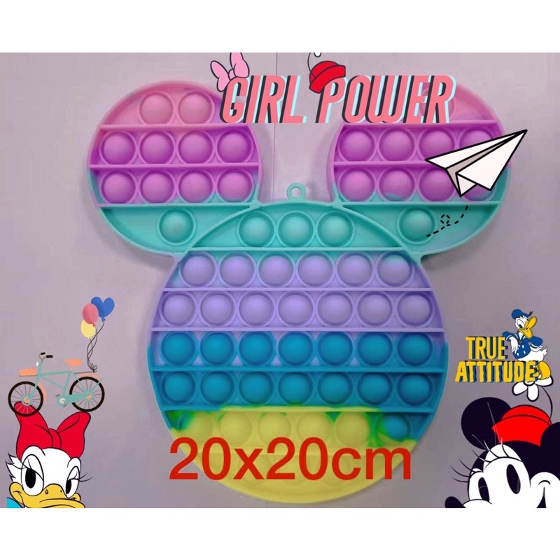 Pop It Rainbow Unicorn Fidget Toy Langka Murah Berkualitas Unik Mainan Edukasi Edukatif Free Gundu