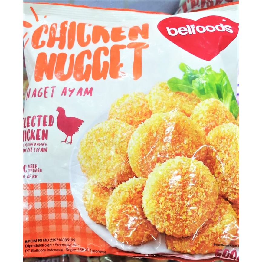 Jual Belfoods Chicken Nugget 500gr | Shopee Indonesia