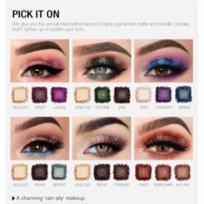 O TWO O Palet Eyeshadow Darling Isi 21 Warna Shimmer DJ 9994