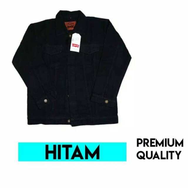 (BISA COD) jaket jeans hijau tua,green army saku dalam pria