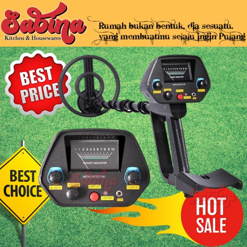 Pendeteksi Logam Emas Perak Metal Gold Silver Detector Finder LCD