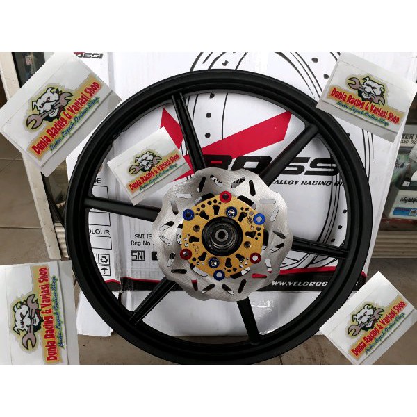 BRILIANT Velg racing depan ring 17 Beat-Scoopy-Vario 110-Spacy-Vario 125-Vario 150-Beat fi-Scoopy