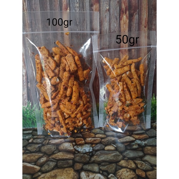 

Basreng 50gr dan 100 gr