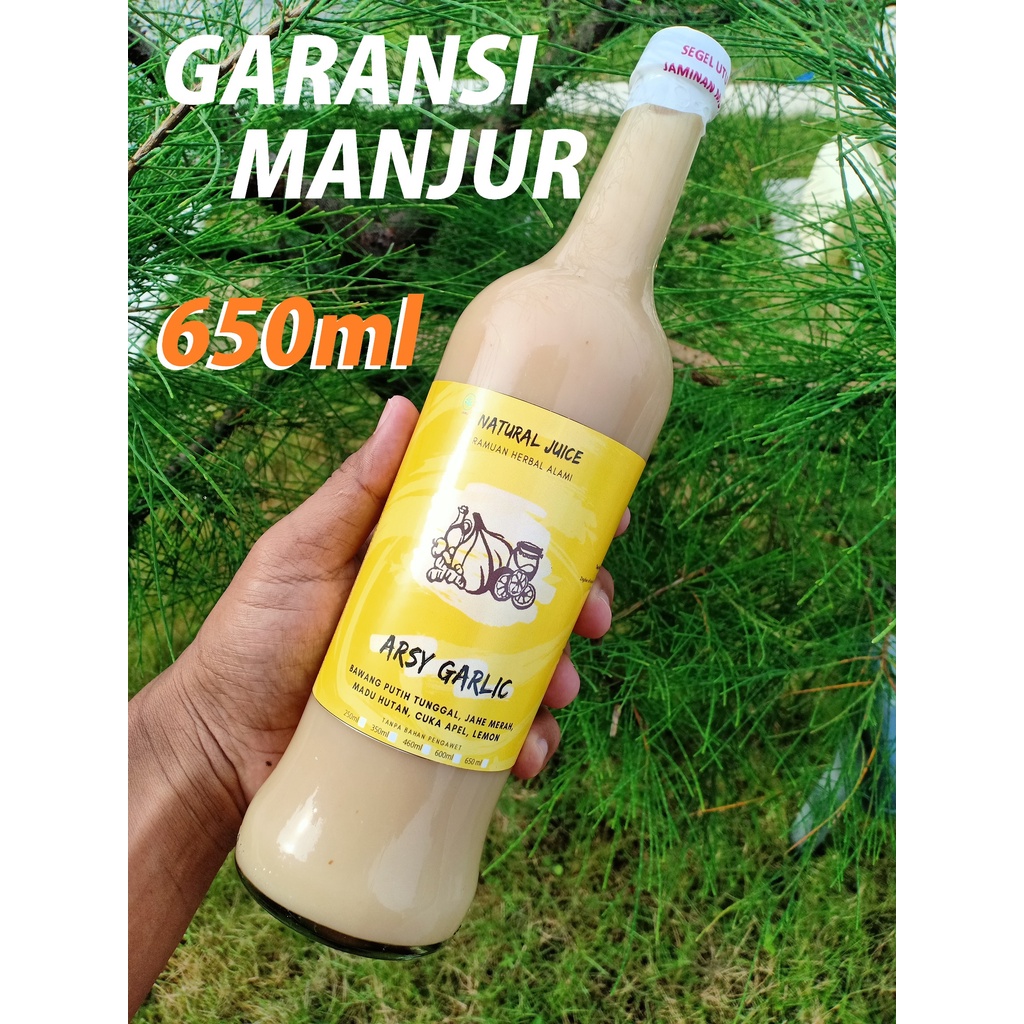 

JUS HERBAL BAWANG PUTIH TUNGGAL - JUS BAWANG LANANG, LEMON, CUKA APEL [650ML]