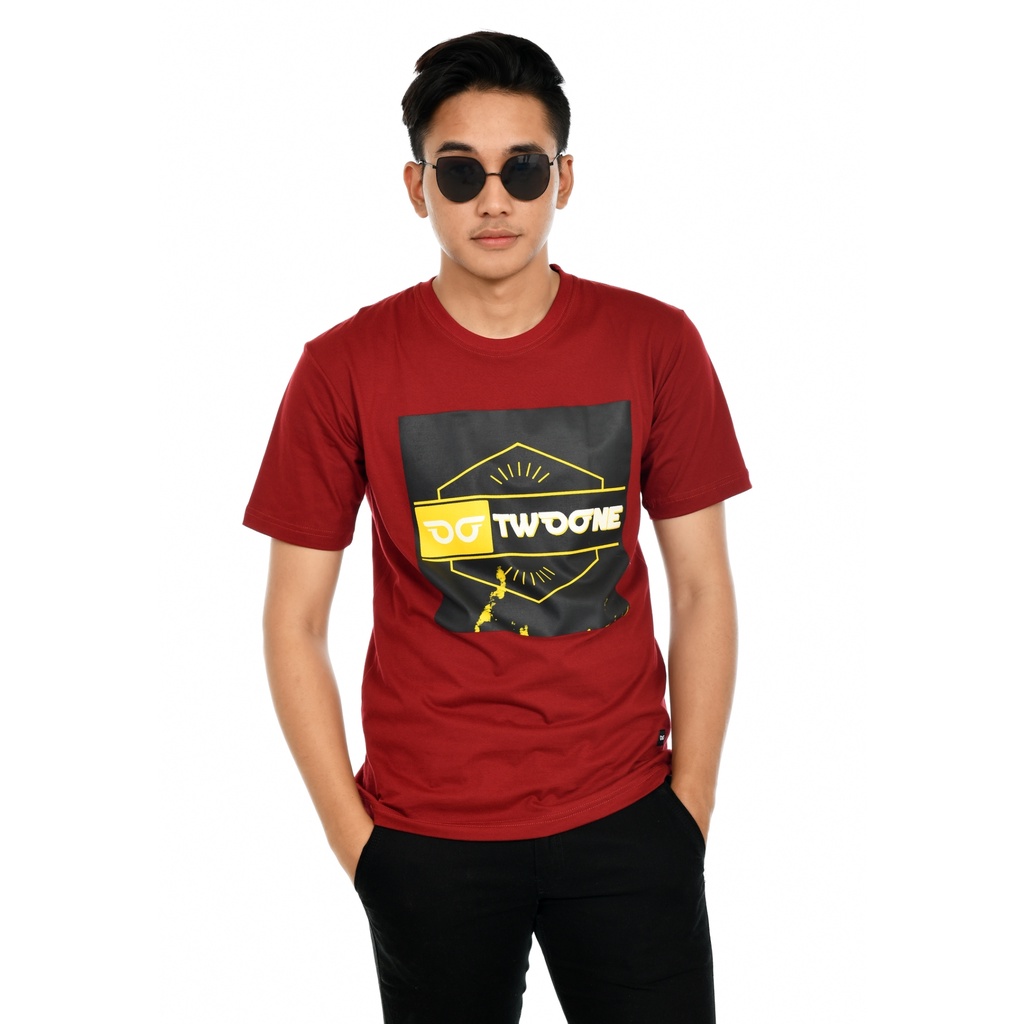 T-Shirt Kaos Distro Pria Tangan Pendek Katun Combed 30s