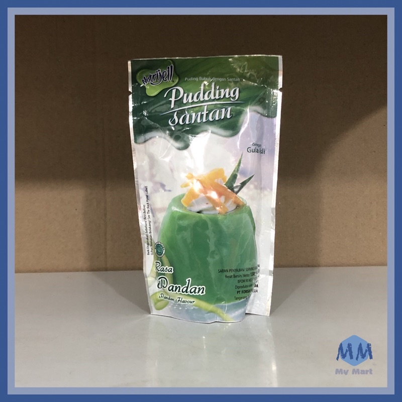 

Nutrijell Puding Santan Rasa Pandan 130g