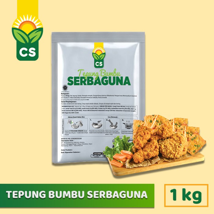 

NEW CS FOOD Tepung Bumbu Serbaguna