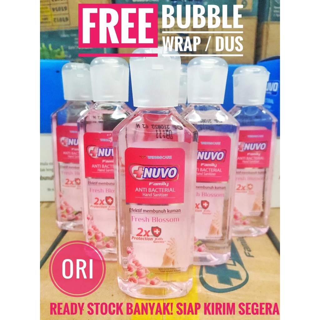 [GROSIR TERMURAH] Hand Sanitizer NUVO Hand Gel 85 ml ORI 85ml