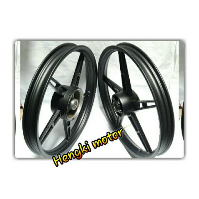 Velg racing f1zr,jupiter z lama,vega lama,crypton belakang tromol kecil