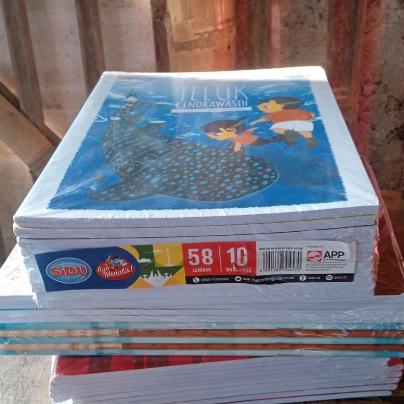 

buku tulis sidu isi 58 (5pc)