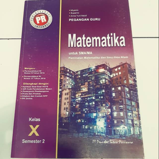 Buku Matematika Peminatan Kelas 10 Kurikulum 2013 Revisi 2017 Ilmusosial Id