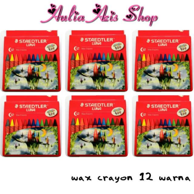 

STAEDTLER 12 wax crayons