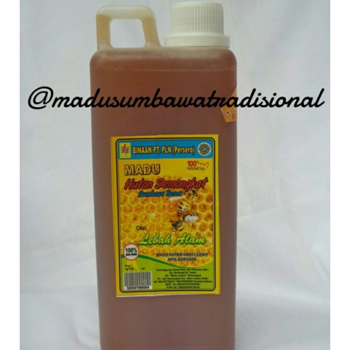 

Madu Liar Hutan Sumbawa Desa Semongkat 1000ml 1liter