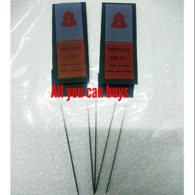 Jarum Kasur - Jarum Layar