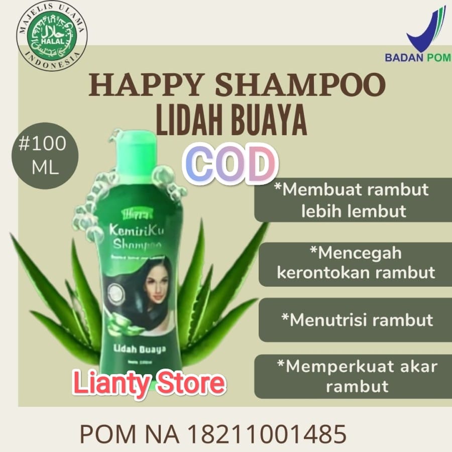 Happy Shampoo Lidah Buaya 100ml