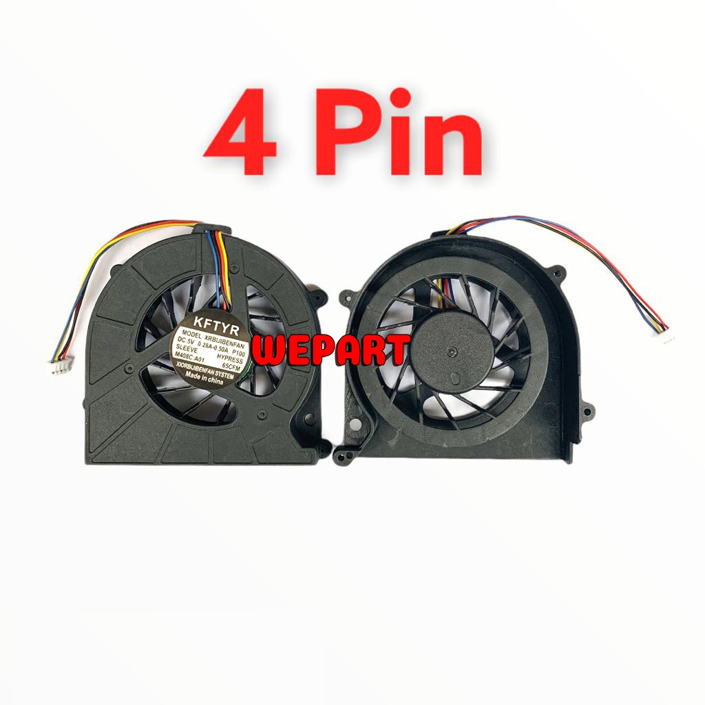 Cooling Fan Kipas Laptop Toshiba C600 C640 4 Pin Kabel 4pin