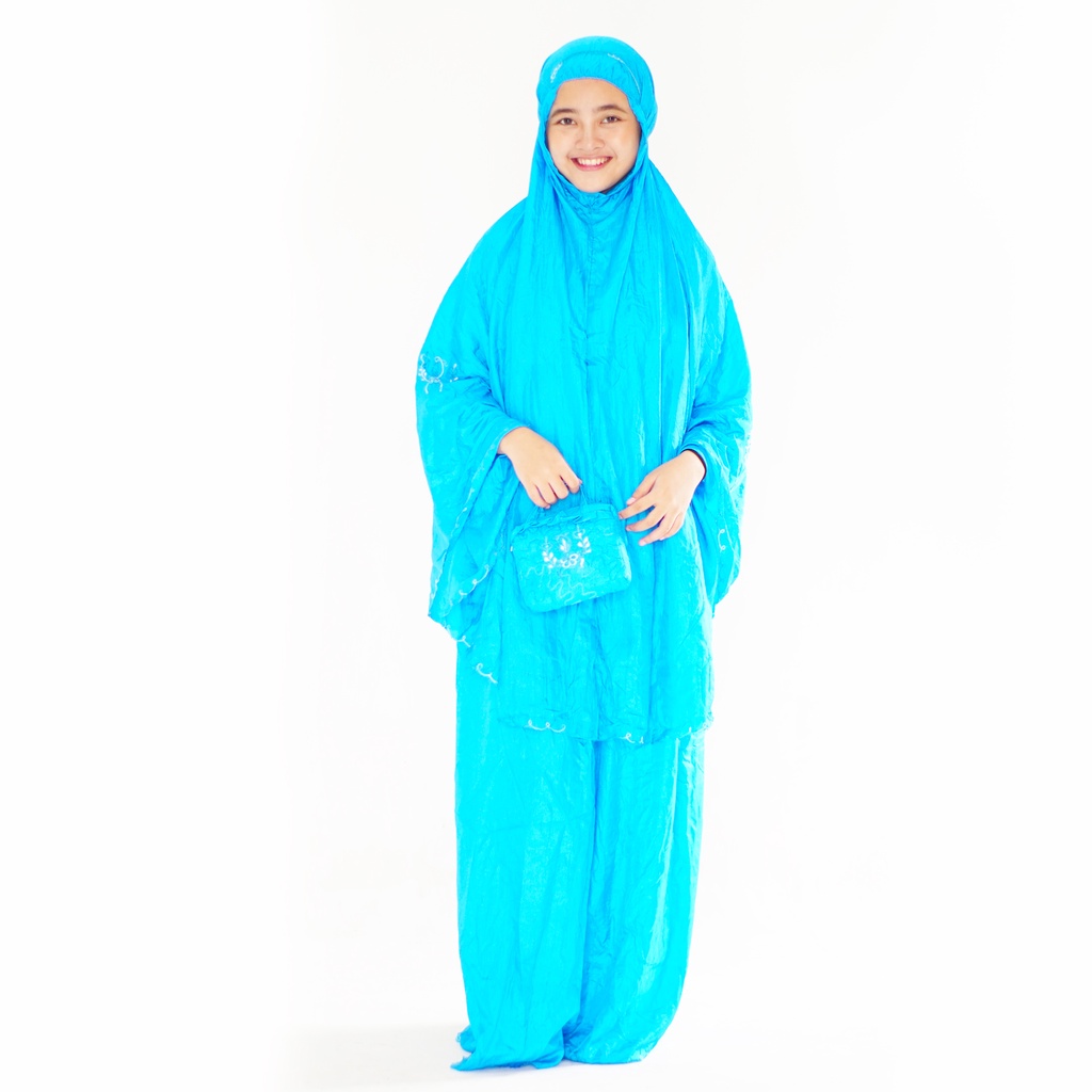 Rukuh Parasit Jumbo Eversin Atas Bawah / Mukena Atas Bawah Potongan Travel / Rukuh  Traveling