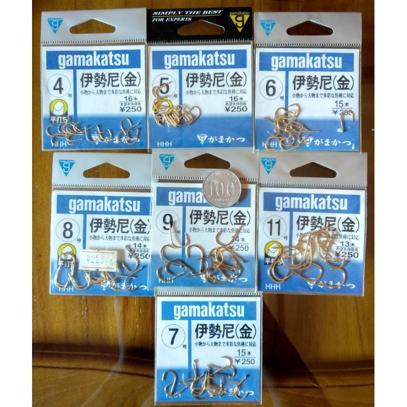 Kail pancing gamakatsu Isema Gold