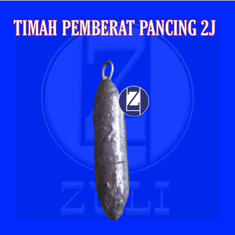 Pemberat Pancing Timah 2J || Timah Jantung