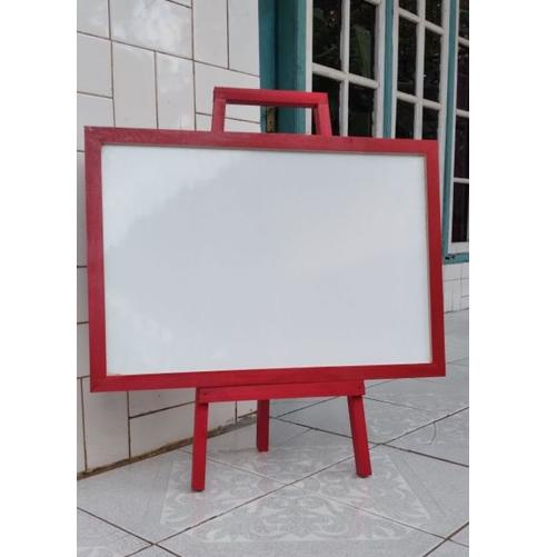 

(PROMO K7T63) ORIGINAL - Papan Tulis Whiteboard Ukuran 40x60 ✪