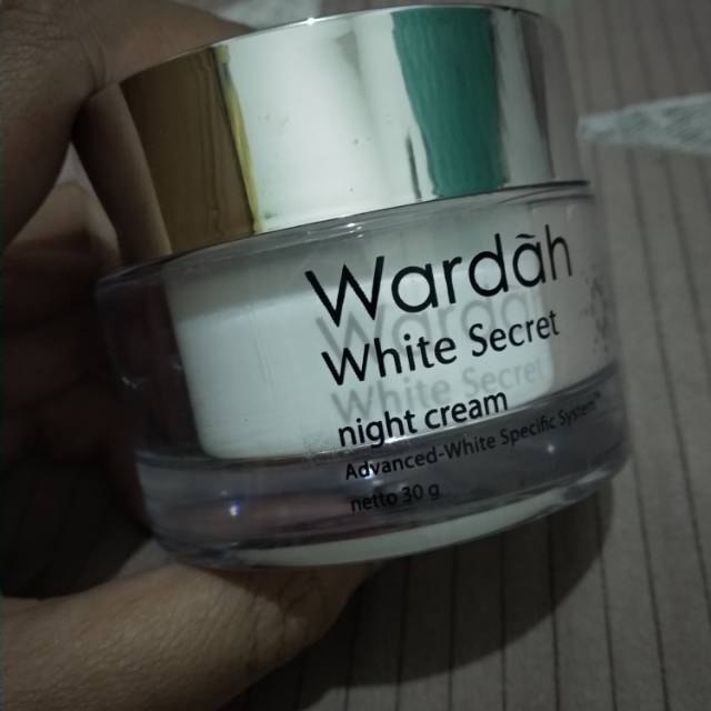 Wardah white secret night cream
